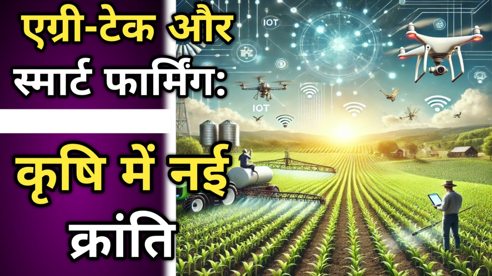 एग्री-टेक और स्मार्ट फार्मिंग
