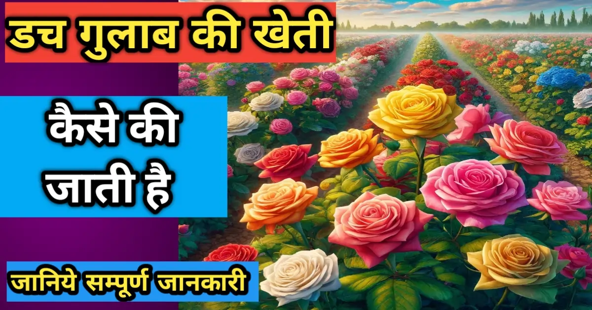 डच गुलाब की खेती
