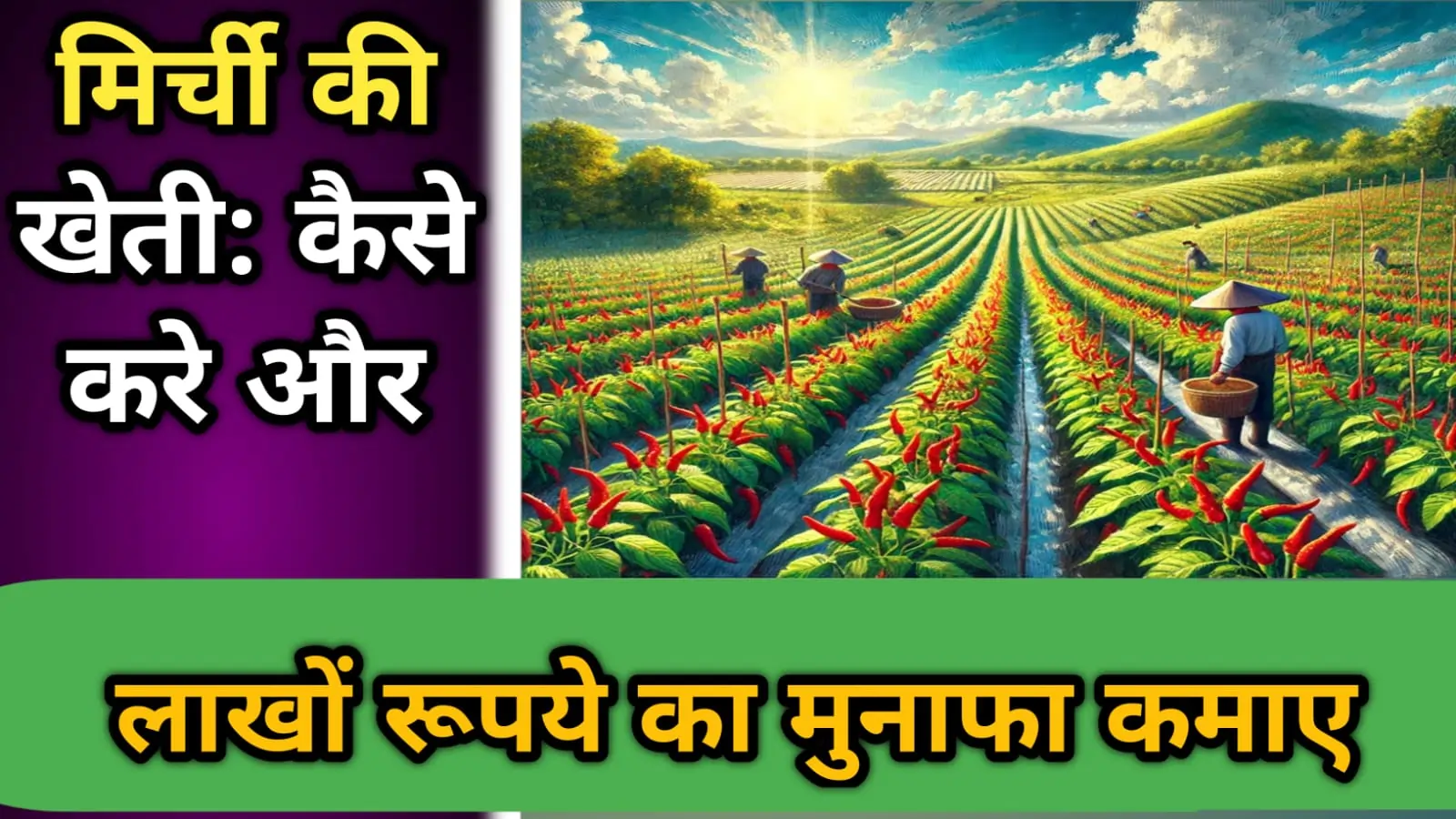 मिर्ची की खेती