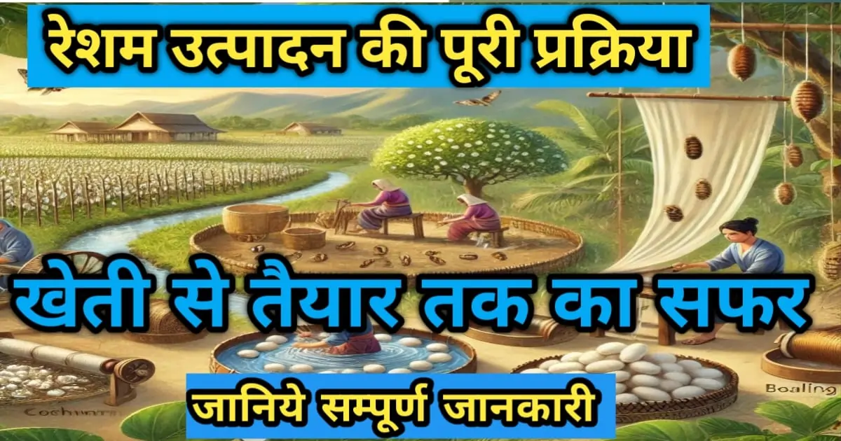 रेशम उत्पादन